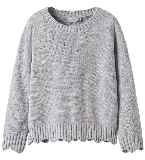 Name It Bluse - Strik - NkfBolinne - Lilac Marble