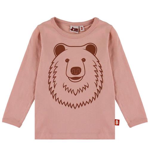 DYR-Cph T-Shirt - Dyrshedding T - Gentle Rose Outline Bjørn