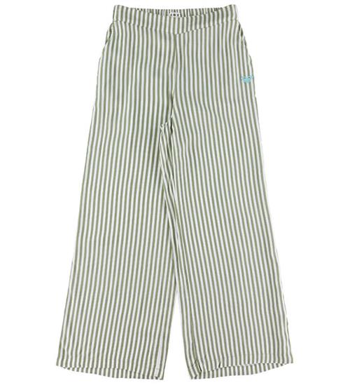 Roxy Bukser - Viskose - You Found Me - Grøn/Hvid