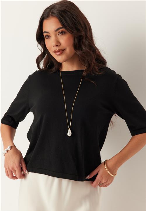 VILA Vimalu O-neck 2/4 KNIT TOP