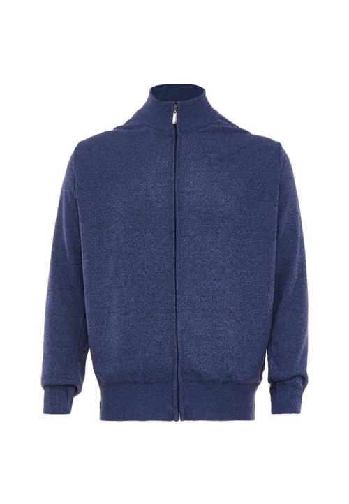 Sloan Cardigan  blå-meleret