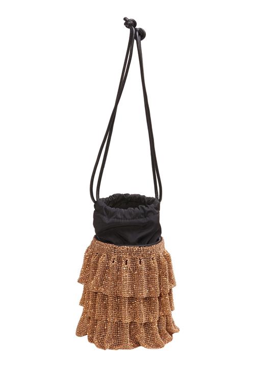 FELIPA Posetaske  guld / sort