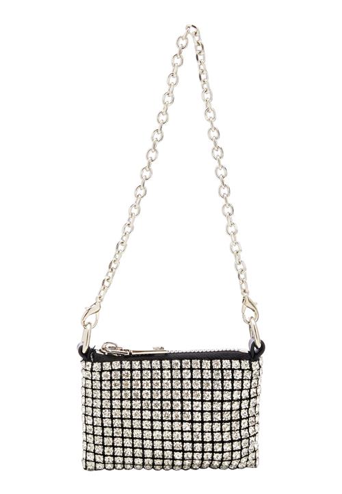 FELIPA Skuldertaske  sølv / transparent