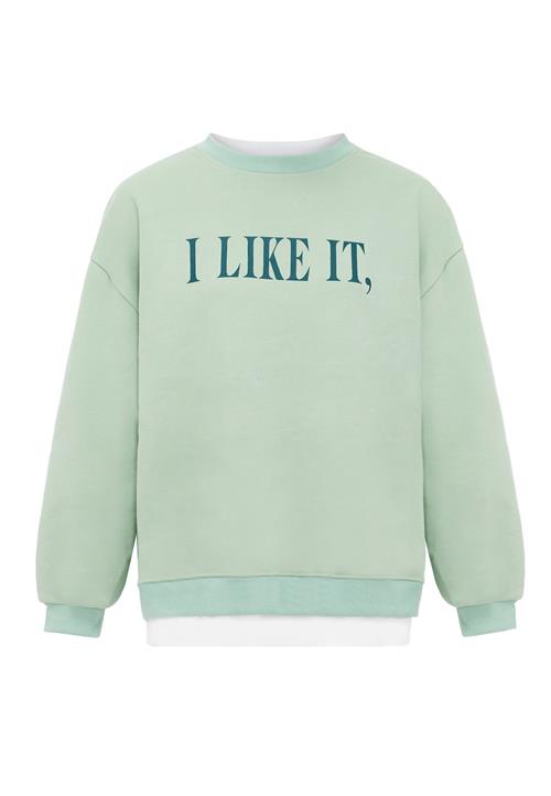 HOMEBASE Sweatshirt  turkis / mint / hvid