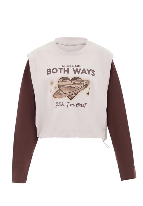 HOMEBASE Sweatshirt  beige / brun / gul