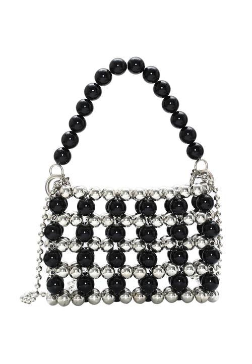 FELIPA Håndtaske  sort / sølv