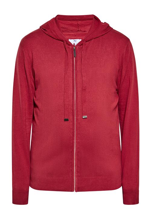 MO Cardigan  vinrød