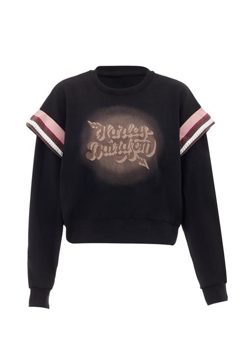 HOMEBASE Sweatshirt  brun / lysebrun / lyserød / sort