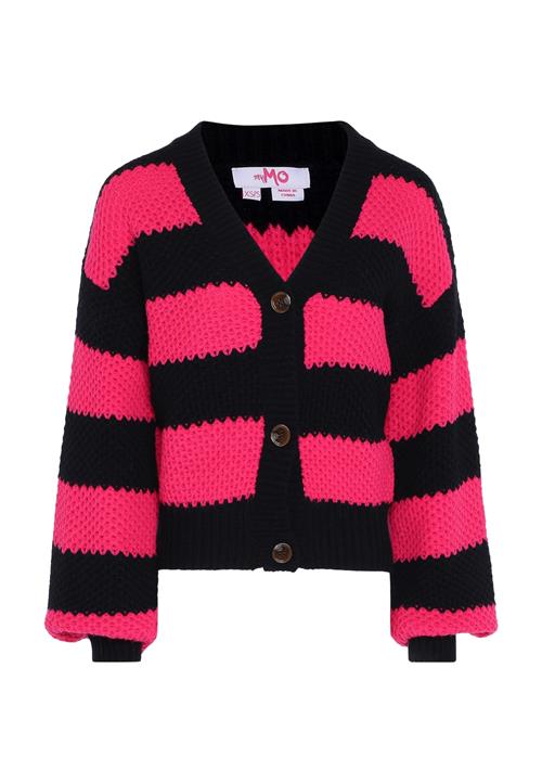 MYMO Cardigan  pink / sort