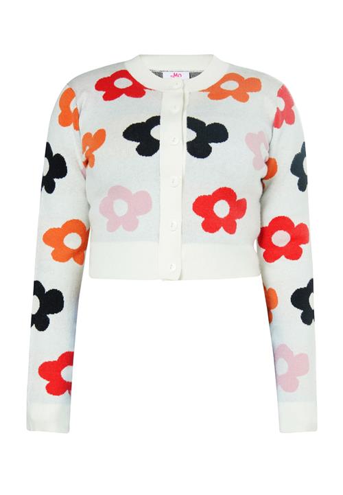 MYMO Cardigan  blandingsfarvet / uldhvid