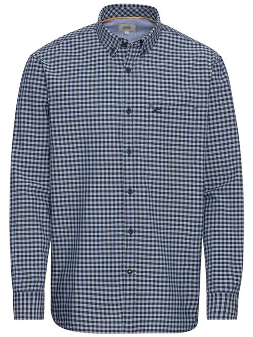 CAMEL ACTIVE Forretningsskjorte 'Vichy'  blå / mørkeblå