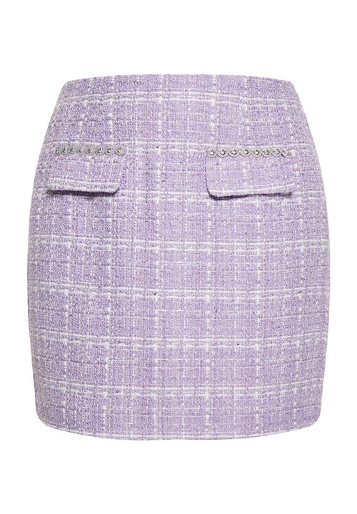 faina Nederdel  lavendel / uldhvid