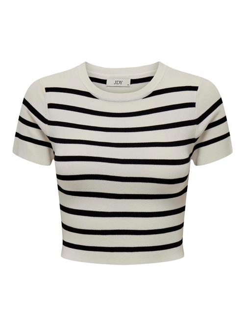 JDY Pullover 'JDYCIRKELINE'  sort / hvid