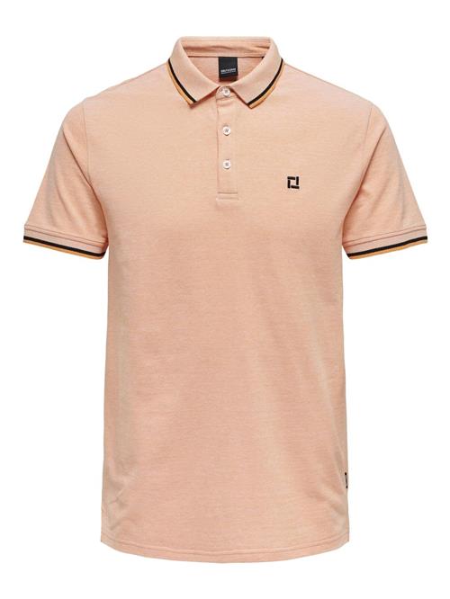 Only & Sons Bluser & t-shirts 'ONSFletcher'  abrikos / sort