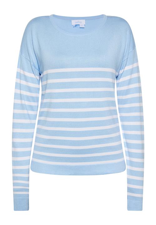 usha BLUE LABEL Pullover  lyseblå / hvid
