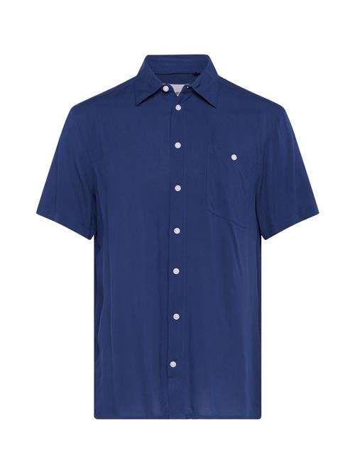 BLEND Skjorte  marin