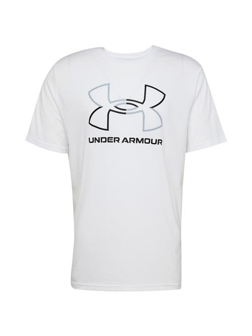 UNDER ARMOUR Funktionsskjorte 'Foundation'  opal / sort / hvid