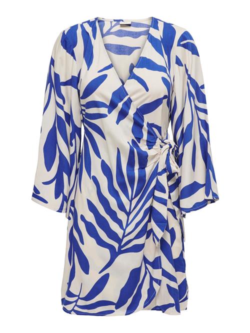 JDY Kjole 'Sezen'  creme / mørkeblå