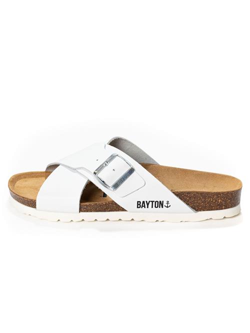 Bayton Pantoletter 'ERA'  sort / hvid