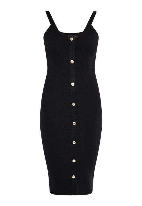 NAEMI Strikkjole  sort