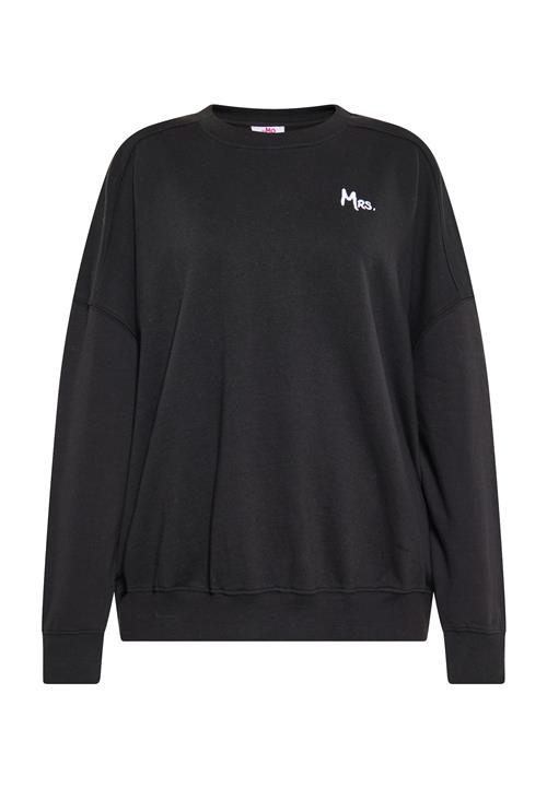 MYMO Sweatshirt  sort / hvid