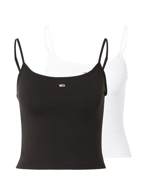 Tommy Jeans Overdel 'ESSENTIAL'  sort / hvid