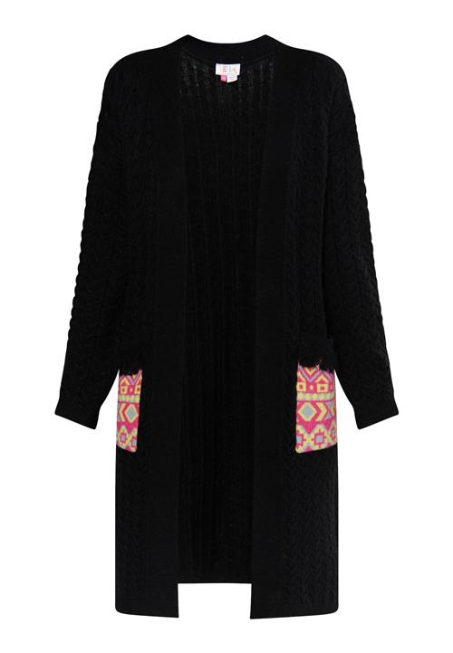 IZIA Cardigan  lyseblå / gul / pink / sort