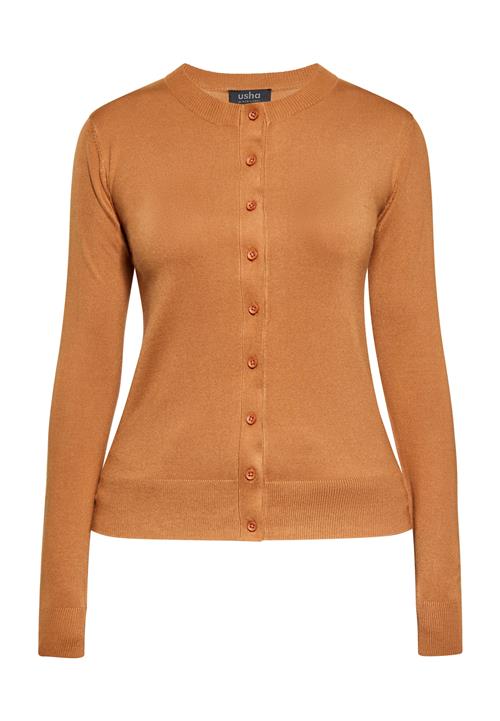 usha BLACK LABEL Cardigan  cognac