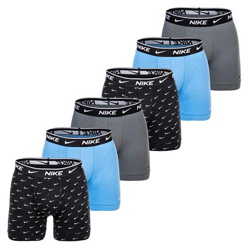 NIKE Sportsunderbukser  lyseblå / grå / sort / hvid