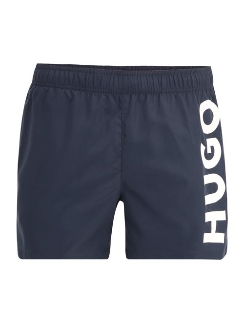 HUGO Badeshorts 'Abas'  marin / hvid