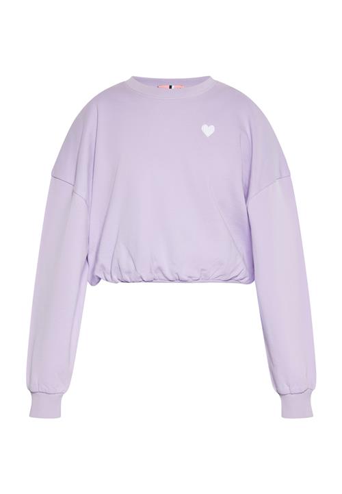 swirly Sweatshirt  lavendel