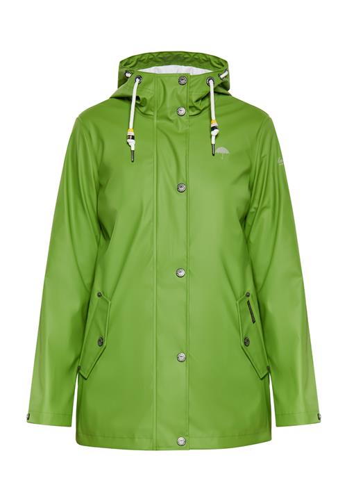 Schmuddelwedda Funktionsjakke  sølvgrå / kiwi