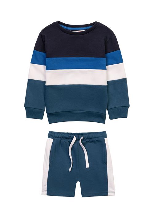 MINOTI Sæt  blå / hvid