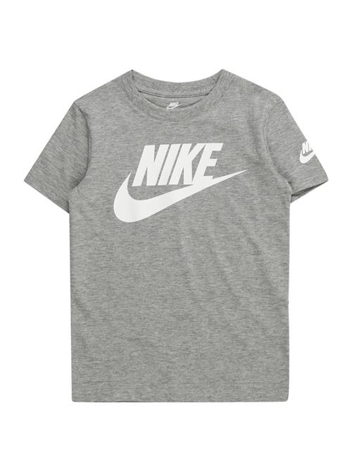Nike Sportswear Shirts 'Futura Evergreen'  grå-meleret / hvid
