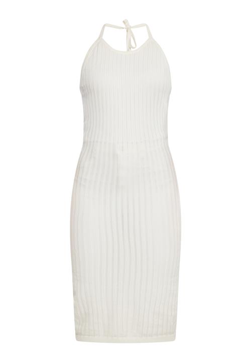 IZIA Strikkjole  uldhvid