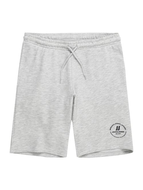 Jack & Jones Junior Bukser 'JJSwift'  grå-meleret / sort