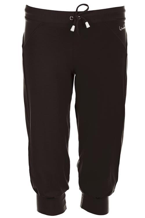 Winshape Sportsbukser 'WBE5'  sort / hvid