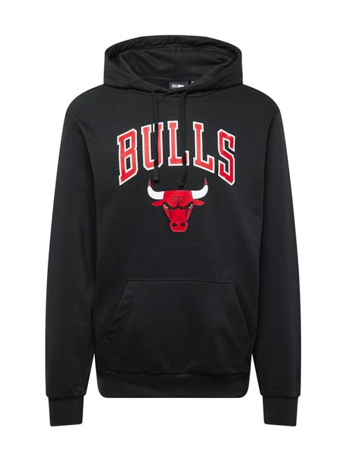 NEW ERA Sweatshirt 'NBA'  rød / sort / hvid