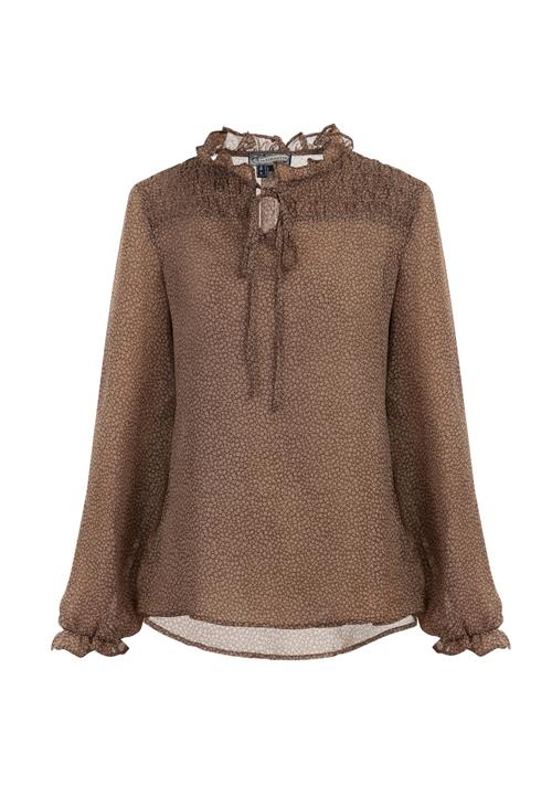 DreiMaster Vintage Bluse  pueblo / umbra / lysebrun