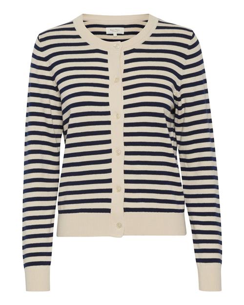 Part Two Cardigan 'Tanisha'  beige / sort