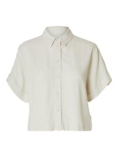 SELECTED Bluse 'Viva'  lysegrå