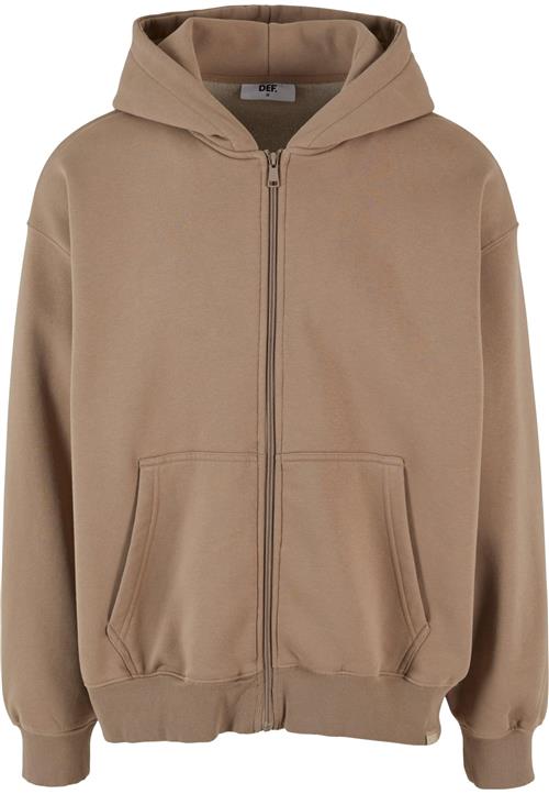 DEF Sweatjakke  cappuccino