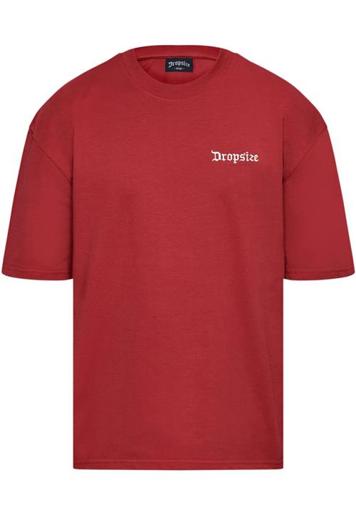 Dropsize Bluser & t-shirts  blodrød / hvid