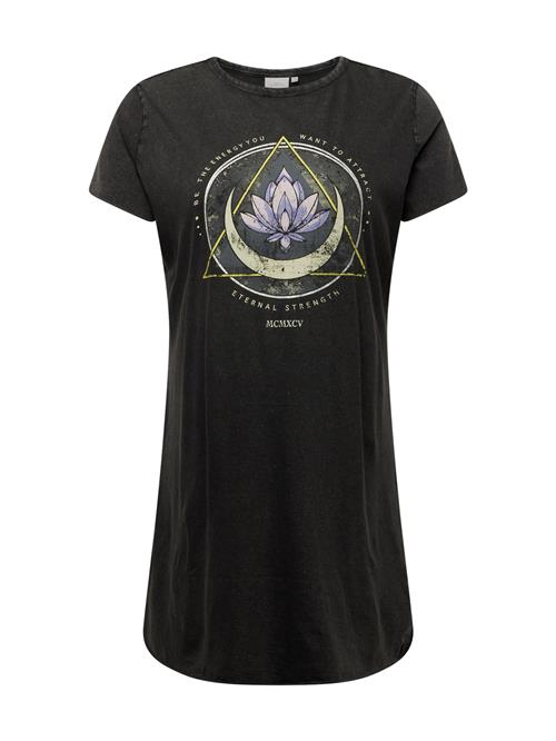 ONLY Carmakoma Kjole  lemon / taupe / lilla / sort