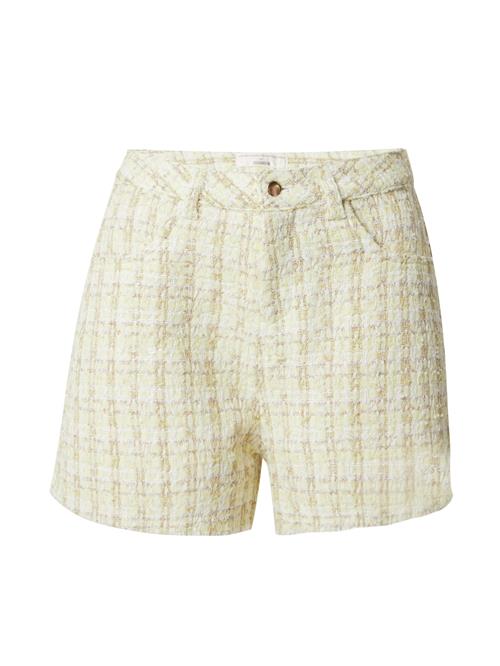 Se Guido Maria Kretschmer Women Bukser 'Valeria'  lysegul / guld / hvid hos About You