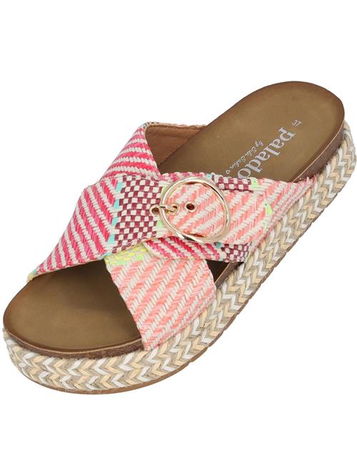 Palado by Sila Sahin Pantoletter 'Zurlo'  blandingsfarvet / lyserød