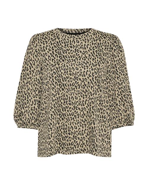 Kaffe Shirts 'Janni'  oliven / sort