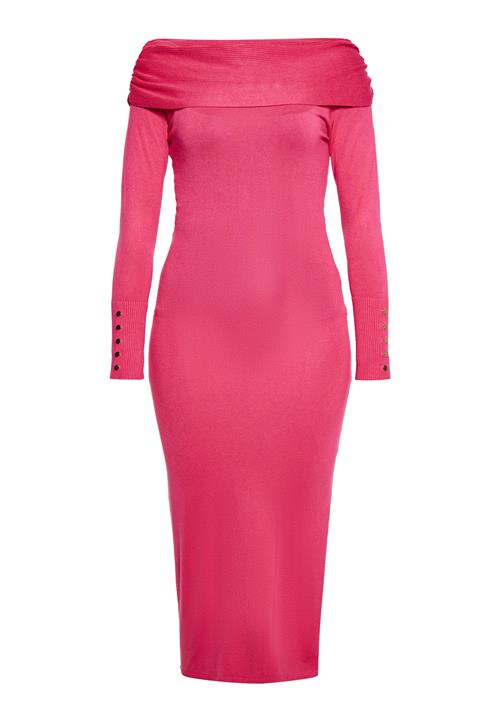 faina Strikkjole  pink