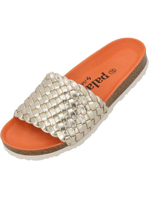 Palado by Sila Sahin Pantoletter 'Lerima'  guld