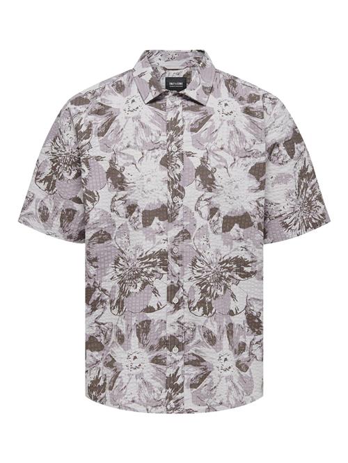 Only & Sons Skjorte  grå / taupe / lysegrå